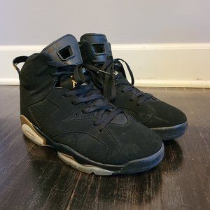 Black and Gold JORDAN 6 RETRO